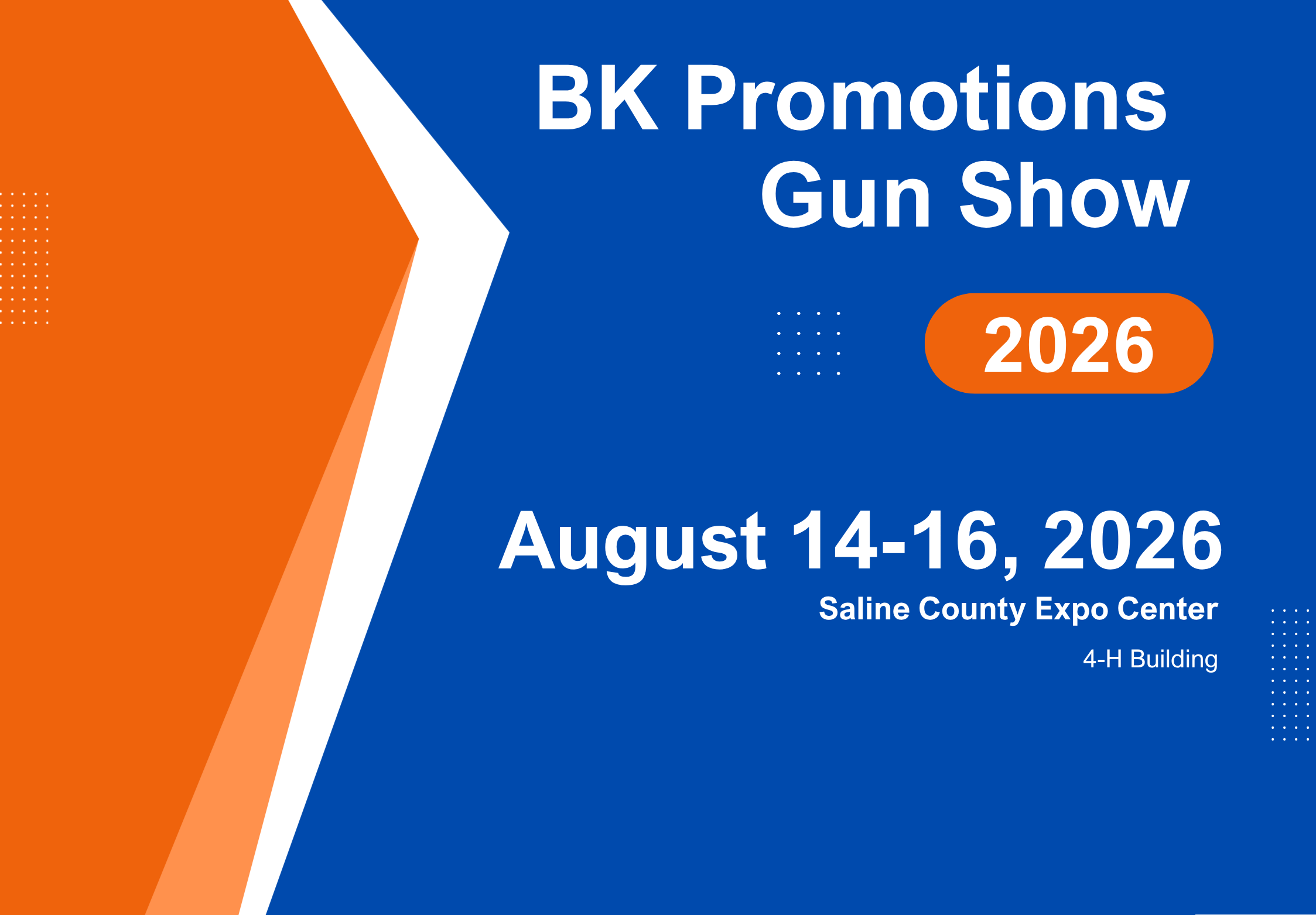 BK Promotions Gun Show - News Image